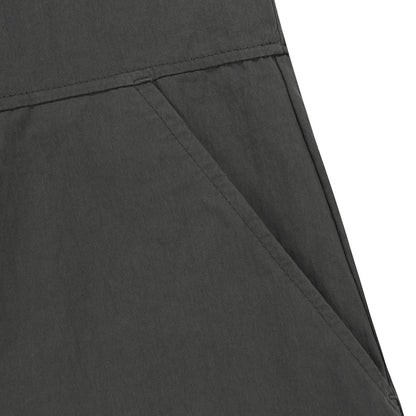 Kappy Womens Pocket Half Shirt Dress Charcoal - The Sporting Lodge