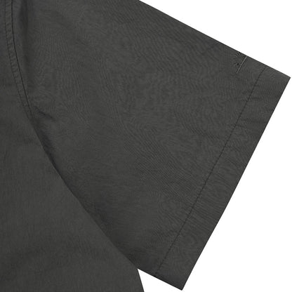 Kappy Womens Pocket Half Shirt Dress Charcoal - The Sporting Lodge
