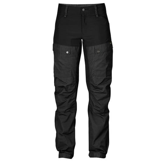 Fjallraven Womens Keb Trousers Black - The Sporting Lodge