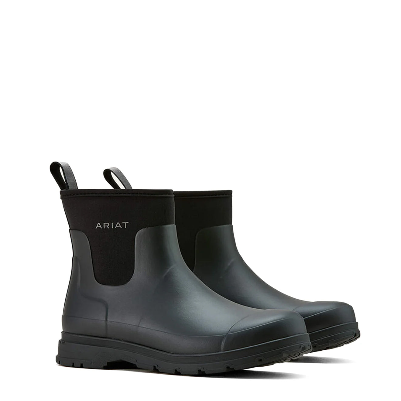 Ariat Kelmarsh Shortie Rubber Boot Black - The Sporting Lodge
