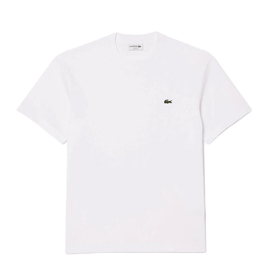 Lacoste Classic Fit Cotton Jersey T-shirt White