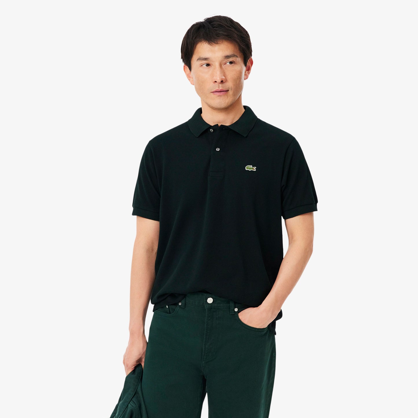 Lacoste Classic Fit L.12.12 Original Polo Shirt Dark Green
