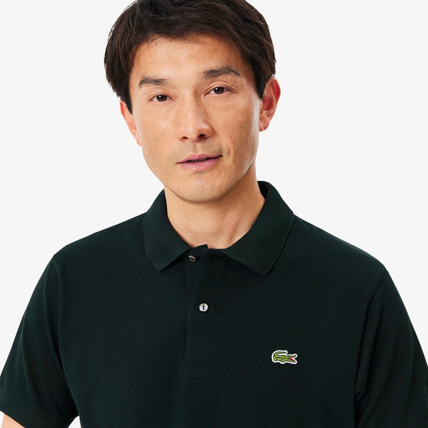 Lacoste Classic Fit L.12.12 Original Polo Shirt Dark Green