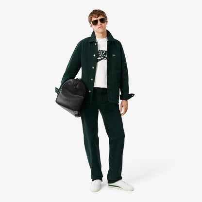 Lacoste Classic Fit Printed Cotton T-Shirt White