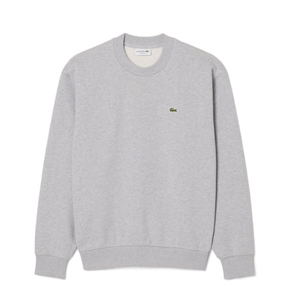 Lacoste Cotton Fleece Sweatshirt Light Heathered Grey