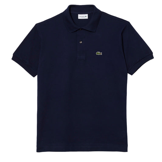 Lacoste Original L.12.12 Petit Pique Cotton Polo Shirt Midnight Blue - The Sporting Lodge
