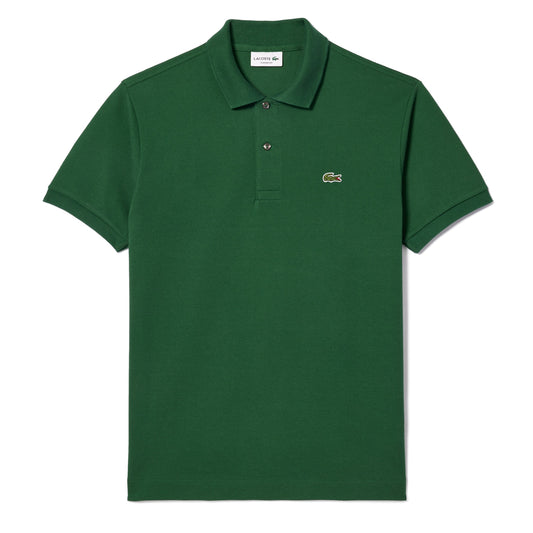 Lacoste Original L.12.12 Petit Pique Cotton Polo Shirt Pine Green - The Sporting Lodge
