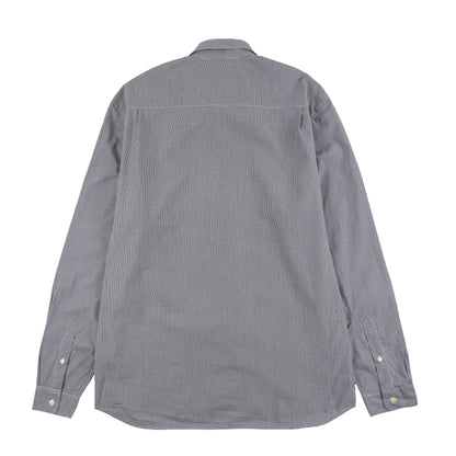 Lacoste Regular Fit Gingham Poplin Shirt White / Navy Blue