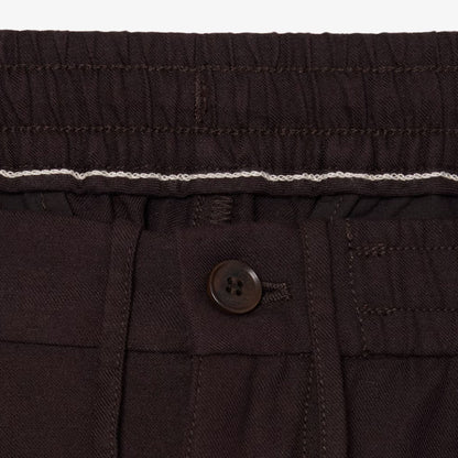 Lacoste Regular Fit Linen Chino Pants Brown