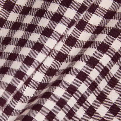 Lacoste Regular Fit Plaid Flannel Shirt Beige / Brown