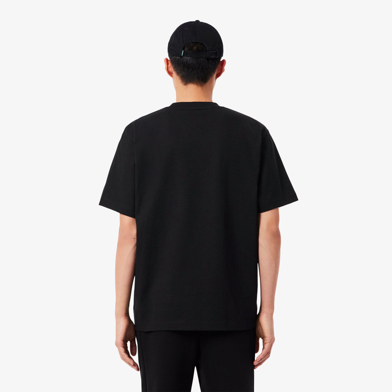 Lacoste Relaxed Fit T-Shirt Black - The Sporting Lodge