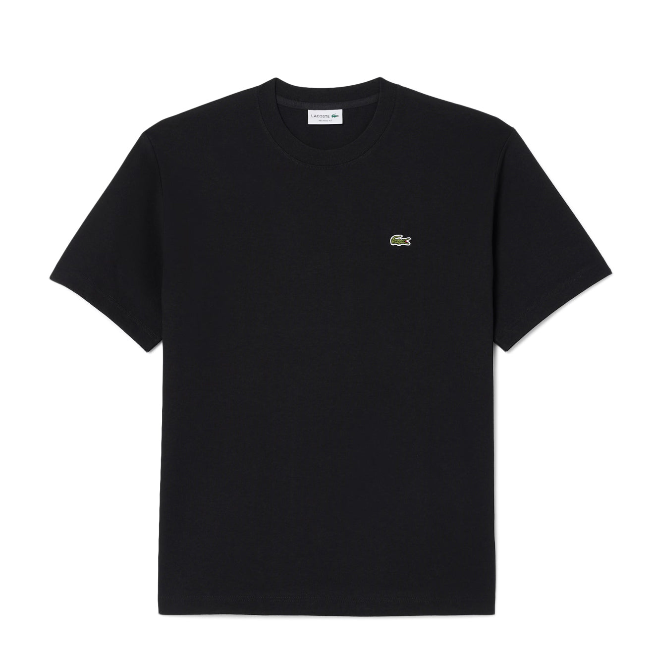 Lacoste Relaxed Fit T-Shirt Black - The Sporting Lodge