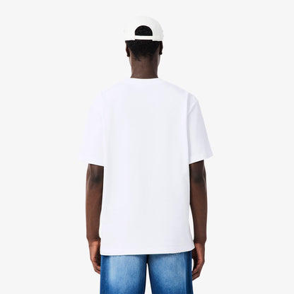 Lacoste Relaxed Fit T-Shirt White - The Sporting Lodge