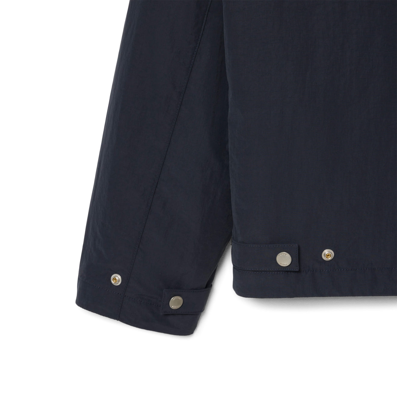 Lacoste Water-Repellent Textured Taffeta Jacket Blackbird - The Sporting Lodge