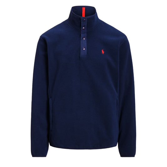 Polo Ralph Lauren Mockneck Pullover Fleece Newport Navy-2