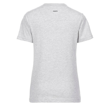 Musto Womens Essential T-Shirt Grey Melange-2