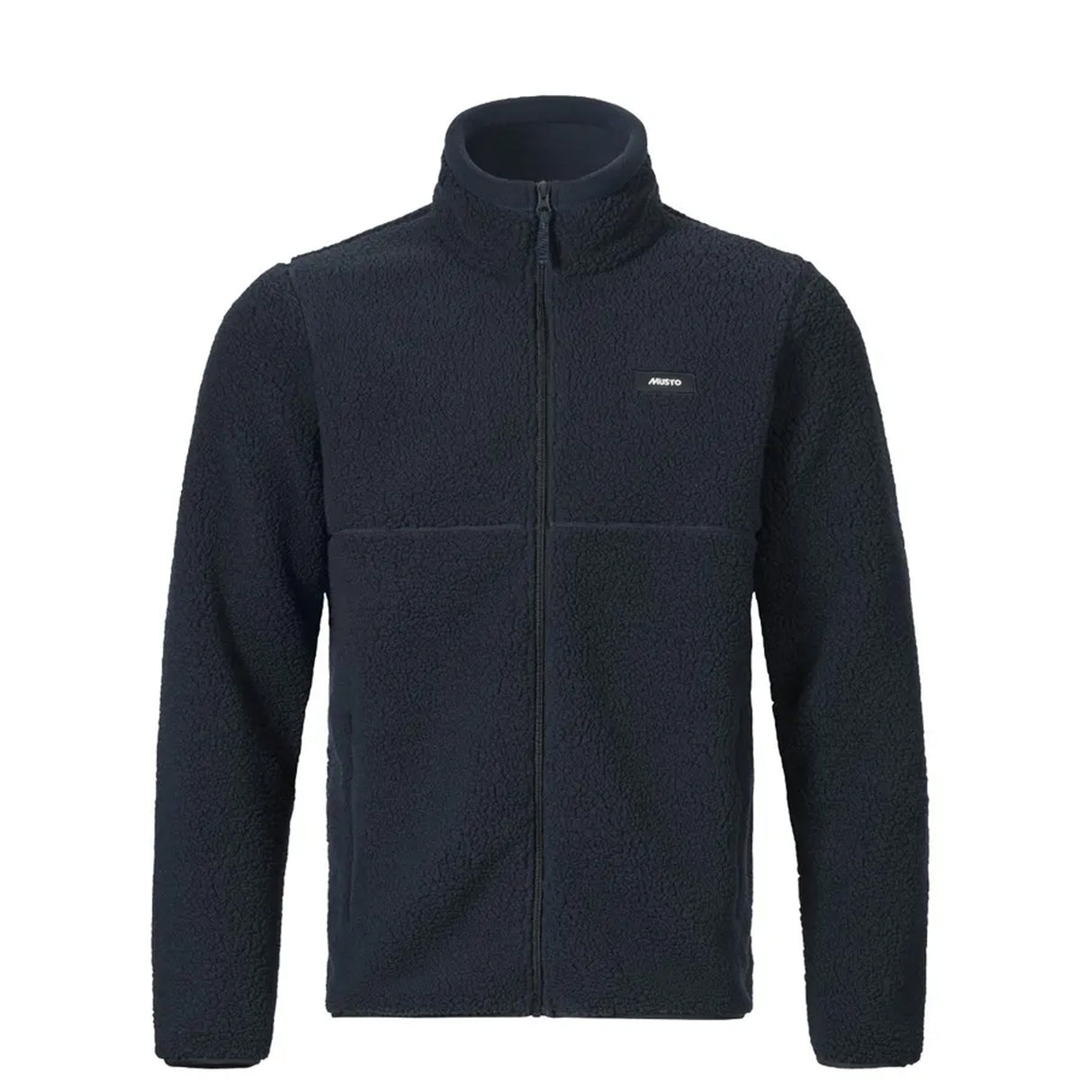 Musto Cove Deep Pile Fleece Jacket Navy