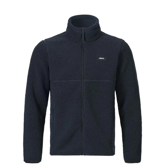 Musto Cove Deep Pile Fleece Jacket Navy
