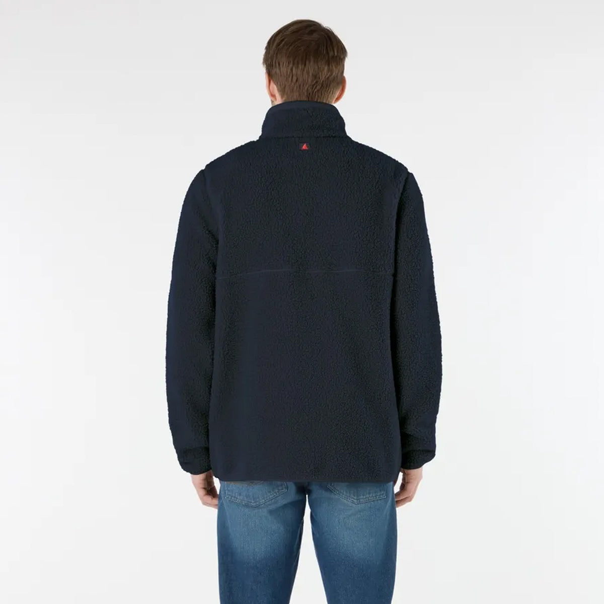 Musto Cove Deep Pile Fleece Jacket Navy