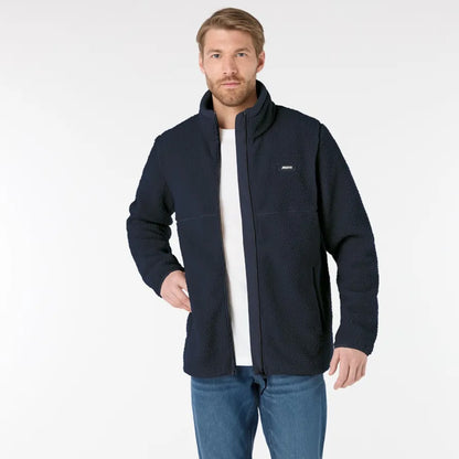 Musto Cove Deep Pile Fleece Jacket Navy