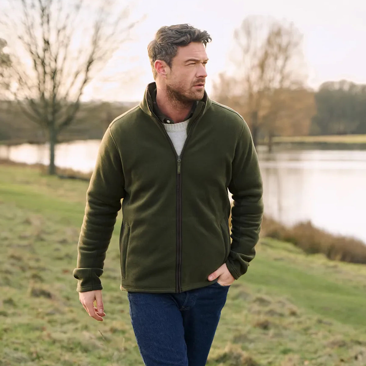 Musto Fenland 200 Polartec Jacket Deep Green