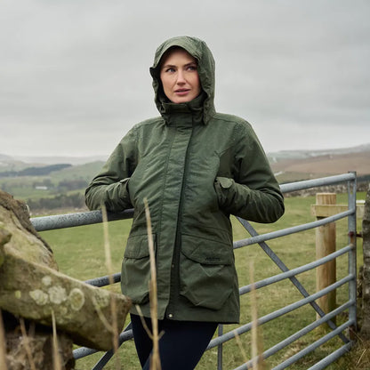 Musto Womens Burnham Waterproof Jacket Deep Green