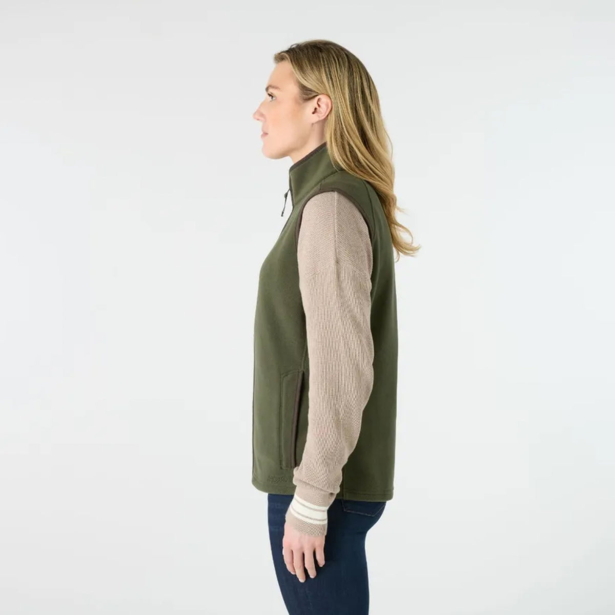 Musto Womens Fenland 200 Polartec Vest Deep Green
