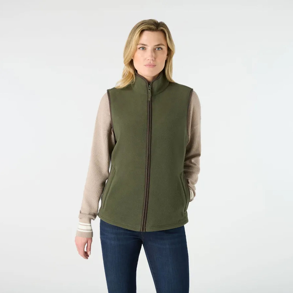 Musto Womens Fenland 200 Polartec Vest Deep Green