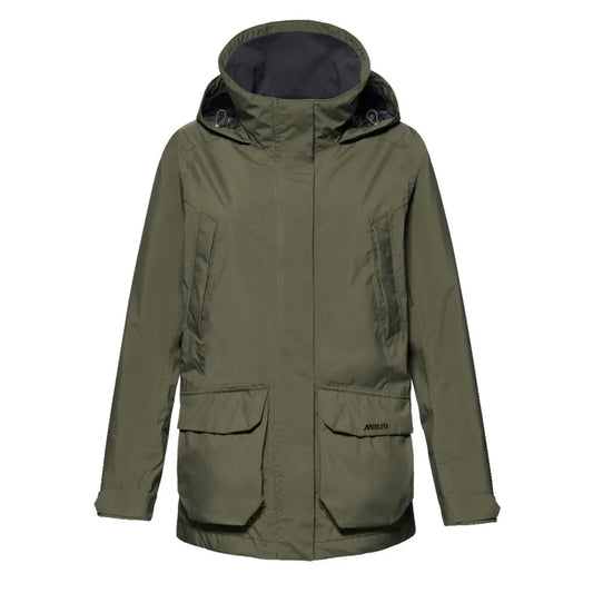 Musto Womens Fenland Stretch Waterproof Jacket Deep Green