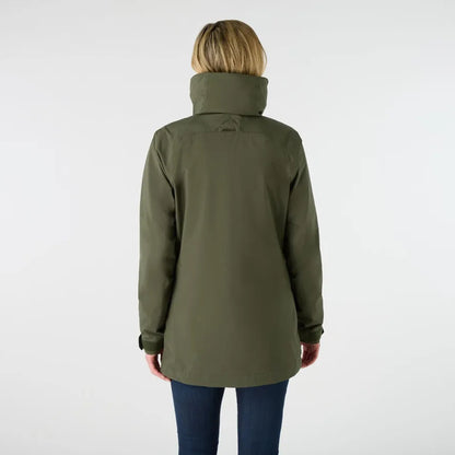 Musto Womens Fenland Stretch Waterproof Jacket Deep Green