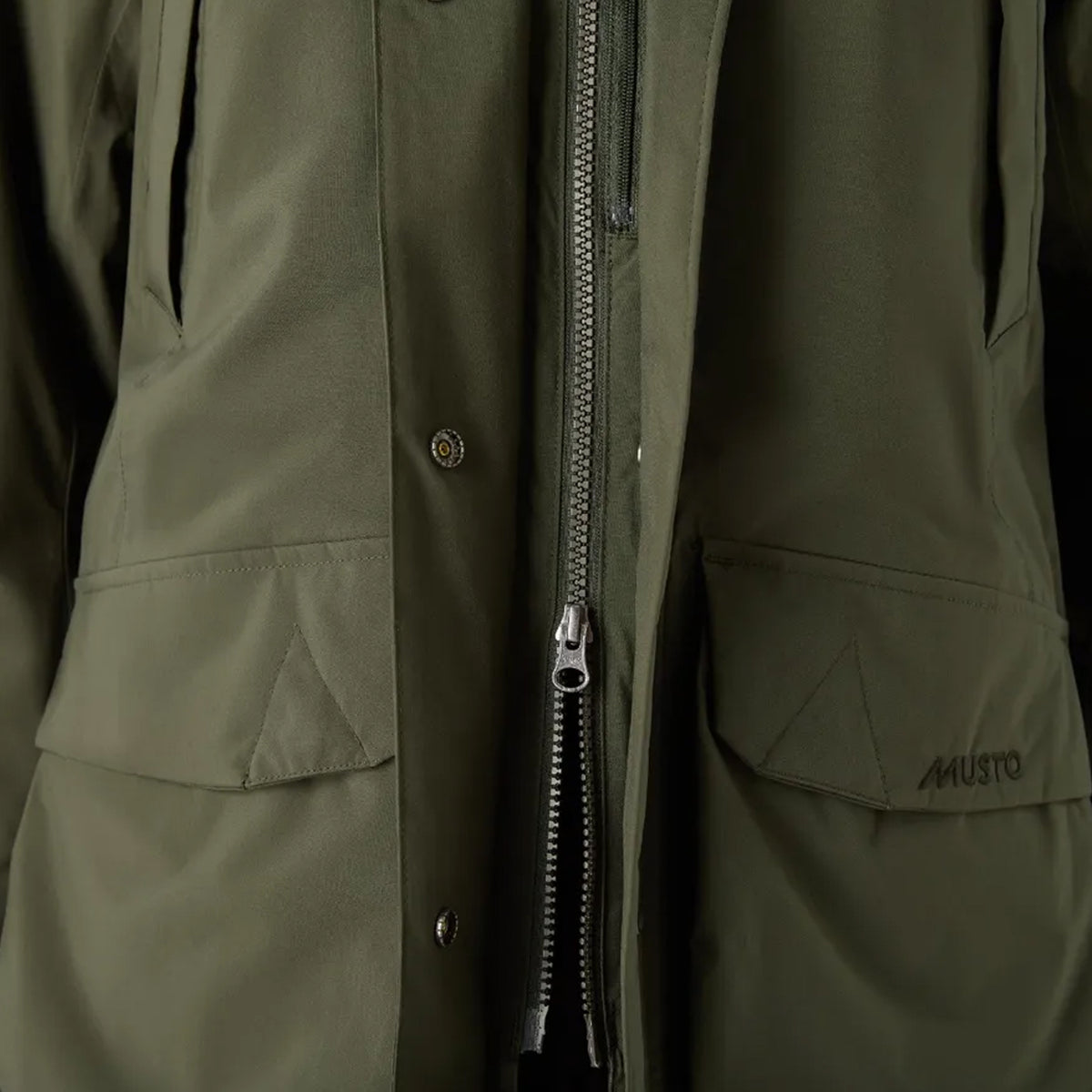 Musto Womens Fenland Stretch Waterproof Jacket Deep Green