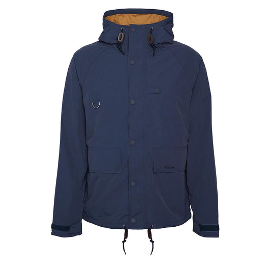 Barbour Hooded Utility Spey Jacket Navy - The Sporting Lodge