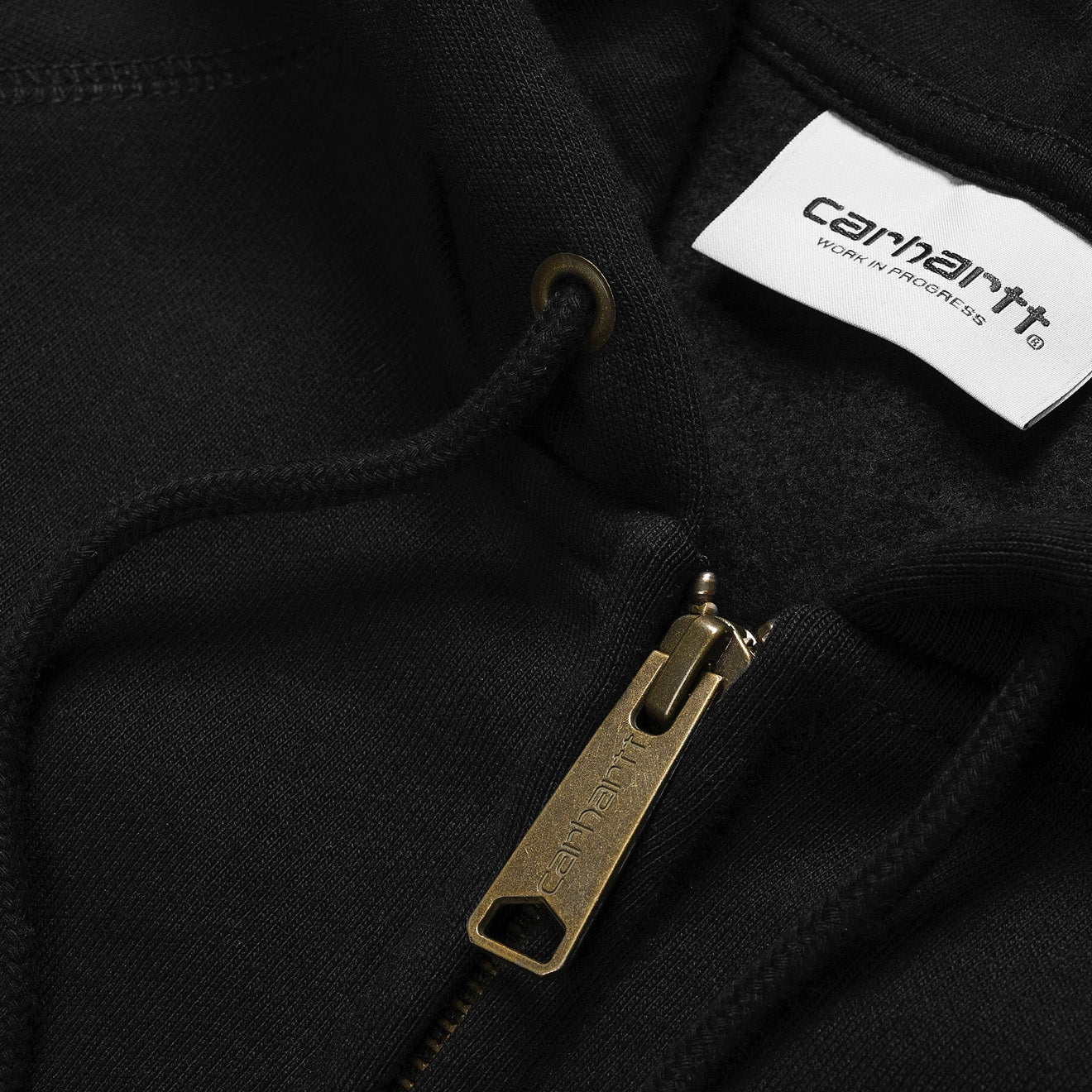 Carhartt WIP Hooded Chase Jacket Black / Gold-3