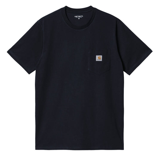 Carhartt WIP Pocket T-Shirt Dark Navy - The Sporting Lodge