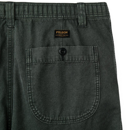 Filson Oakville Canvas Shorts Gravel - The Sporting Lodge