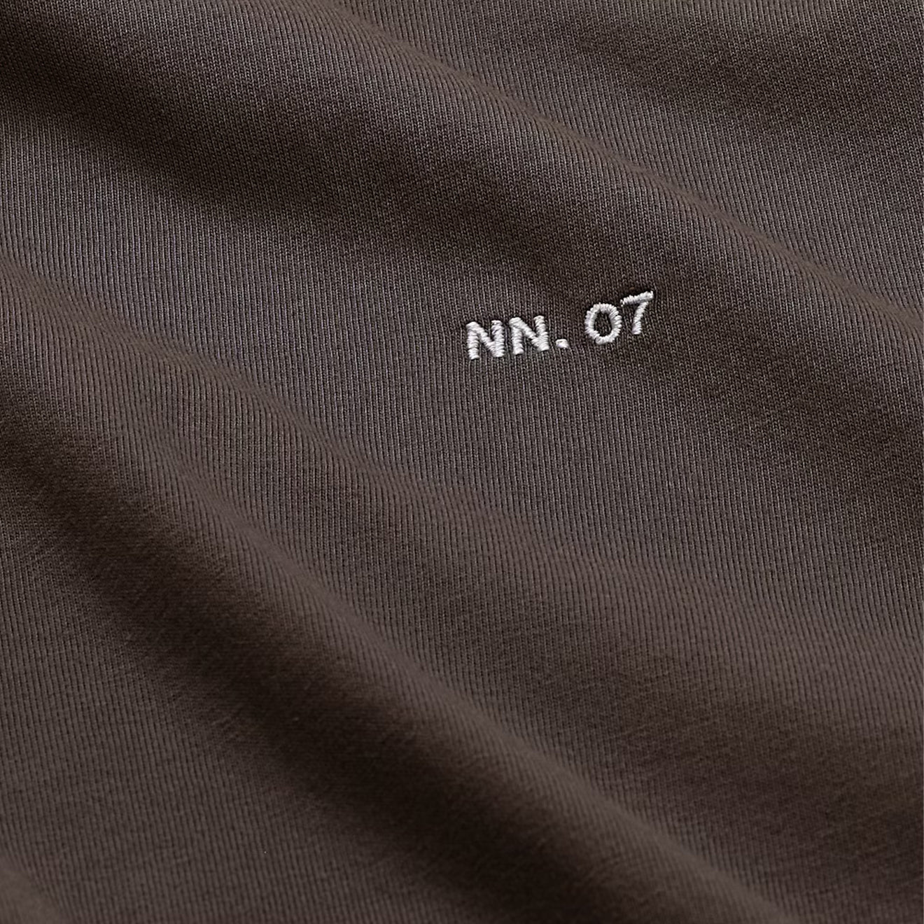 NN07 Adam Casual Logo Pima T-shirt Demitasse - The Sporting Lodge