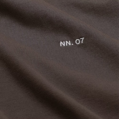 NN07 Adam Casual Logo Pima T-shirt Demitasse - The Sporting Lodge