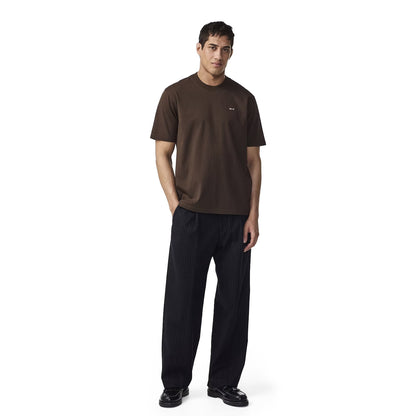 NN07 Adam Casual Logo Pima T-shirt Demitasse - The Sporting Lodge