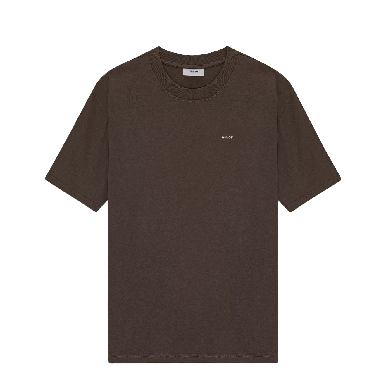 NN07 Adam Casual Logo Pima T-shirt Demitasse - The Sporting Lodge
