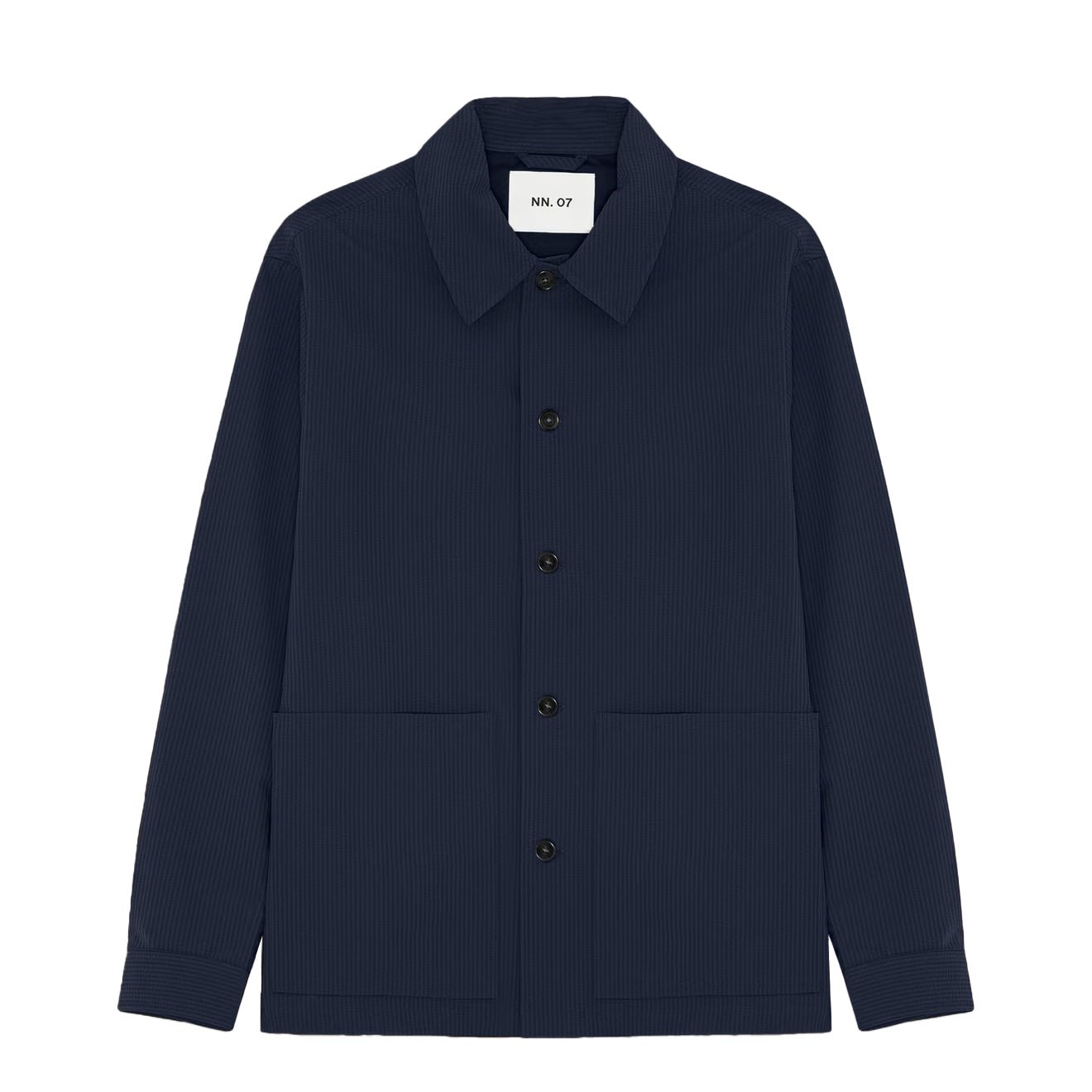 NN07 Blaze Overshirt Navy Blue