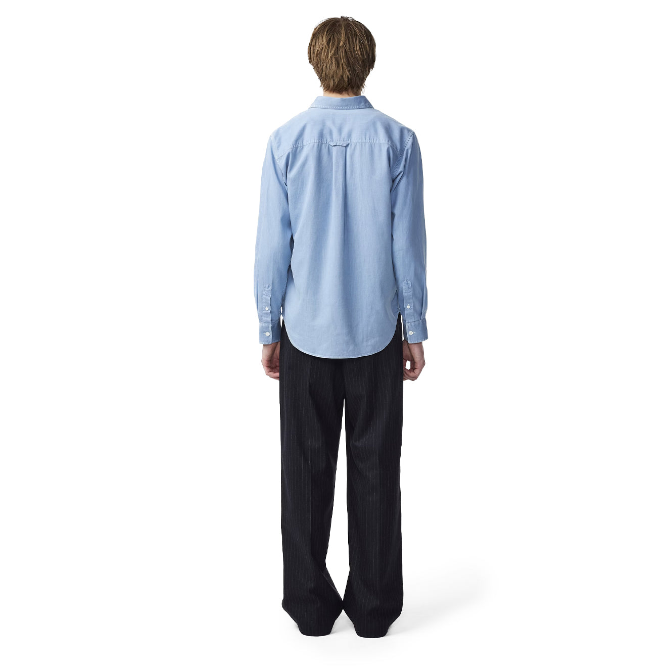NN07 Colby Denim Shirt Bleach Indigo - The Sporting Lodge