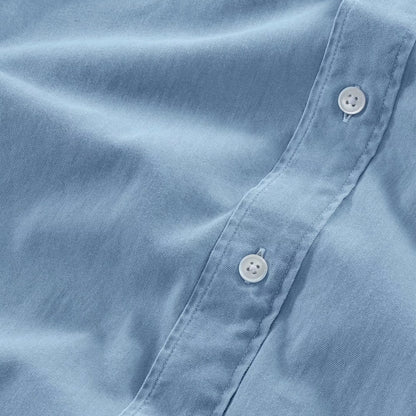 NN07 Colby Denim Shirt Bleach Indigo - The Sporting Lodge