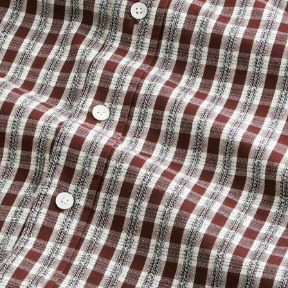 NN07 Colby Mouline Shirt Wine Check