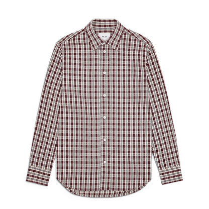 NN07 Colby Mouline Shirt Wine Check