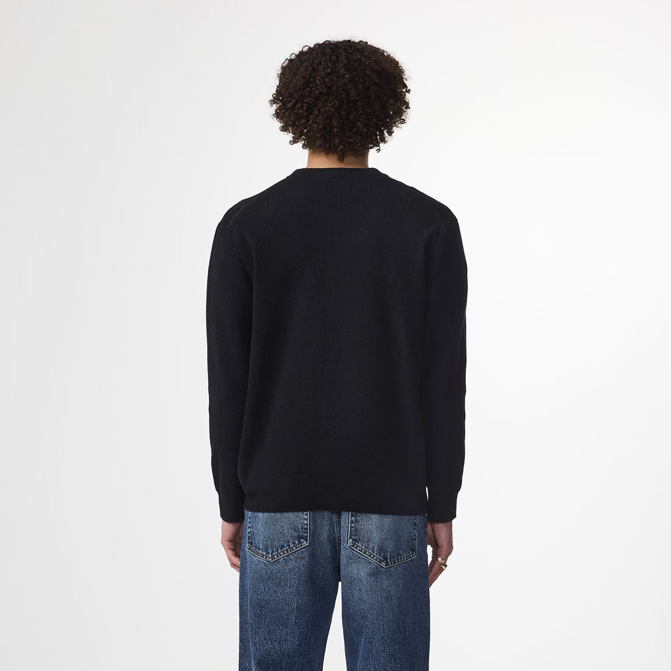 NN07 Danny Lightweight Knit Black