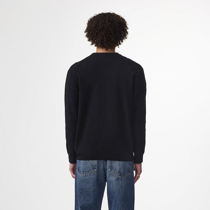NN07 Danny Lightweight Knit Black