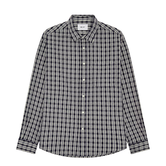 NN07 Deon 50007 Shirt Navy Blue