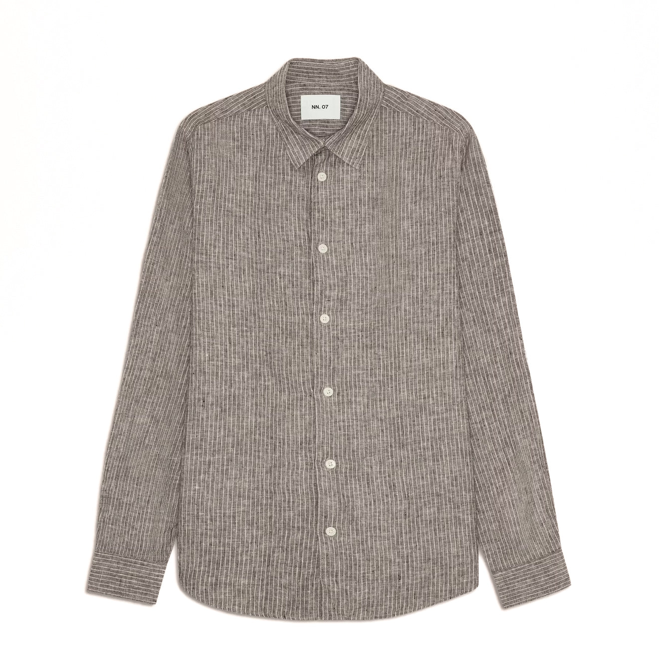 NN07 Enzo Shirt Clay Stripe - The Sporting Lodge