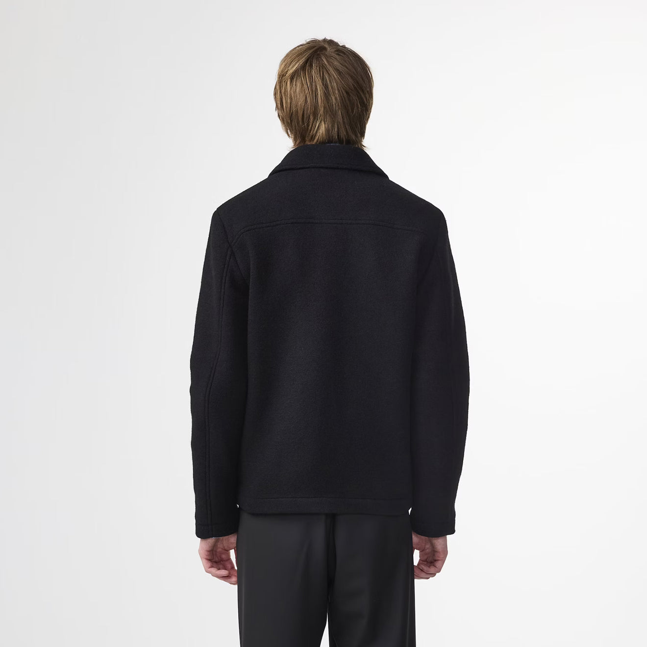 NN07 Gael Jacquard Jacket Black