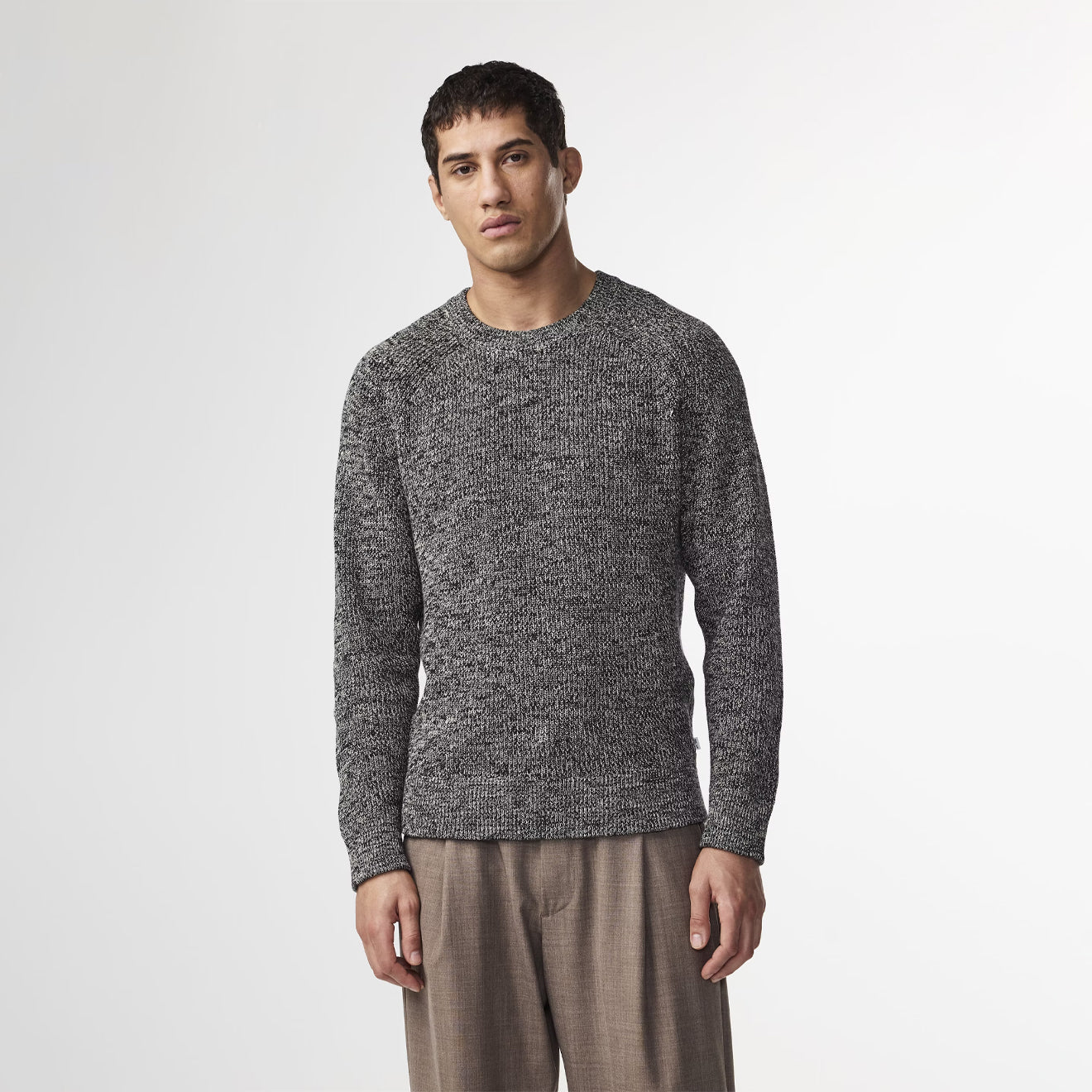 NN07 Jacobo Knitted Sweater Black Multi